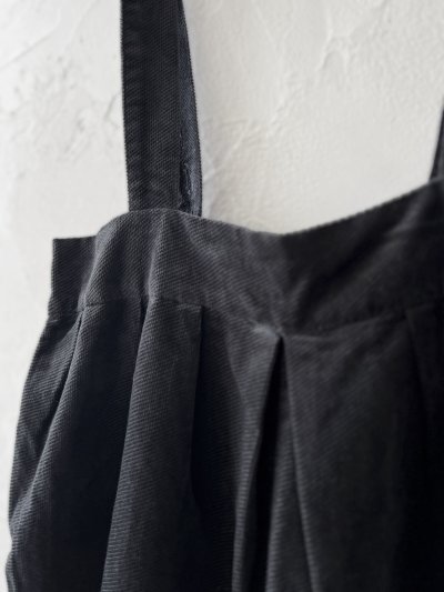 画像3: SO／綾コーデュロイサロペット・チャコール