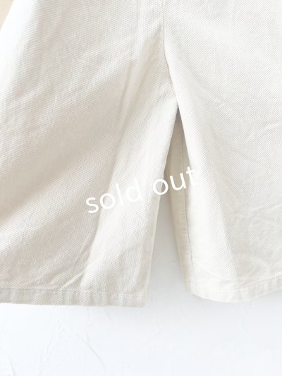 画像7: SO／綾コーデュロイサロペット・ライトベージュ