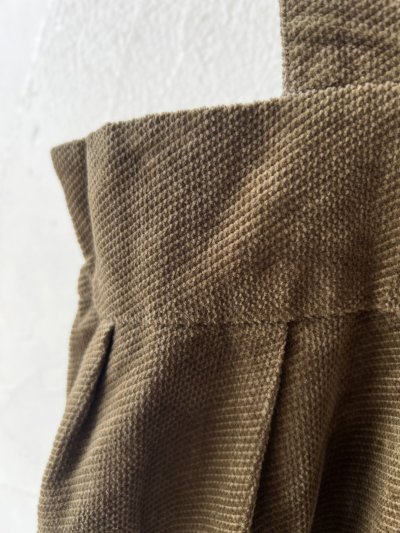 画像4: SO／綾コーデュロイサロペット・カーキ