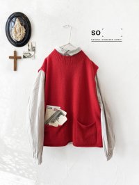 SO／くるりんポケットベスト・レッド