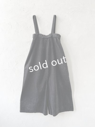 画像6: SO／綾コーデュロイサロペット・チャコール