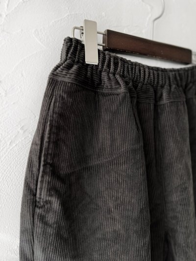 画像2: seasew.／510 コーデュロイテーパードパンツ・チャコール