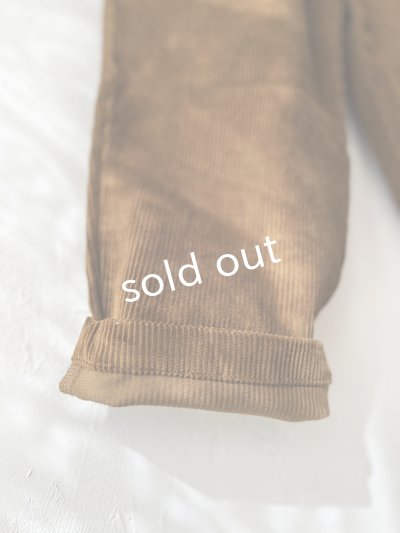 画像3: seasew.／510 コーデュロイテーパードパンツ・ブラウン