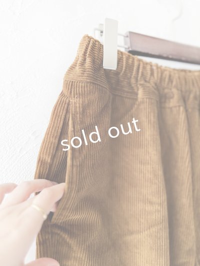 画像4: seasew.／510 コーデュロイテーパードパンツ・ブラウン