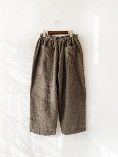 画像6: seasew.／502 ツイードタックパンツ・ブラウンチェック