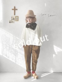 seasew.／510 コーデュロイテーパードパンツ・ブラウン