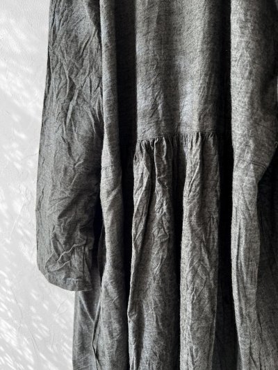 画像9: seasew.／103 起毛カシュクールワンピース・グレージュ