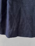 画像4: seasew.／704 起毛ランダムギャザースカート・ネイビー (4)