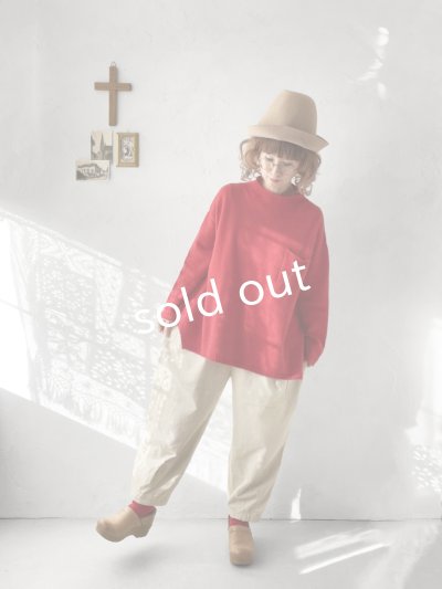 画像7: SO／くるりんポケットプルオーバー・レッド