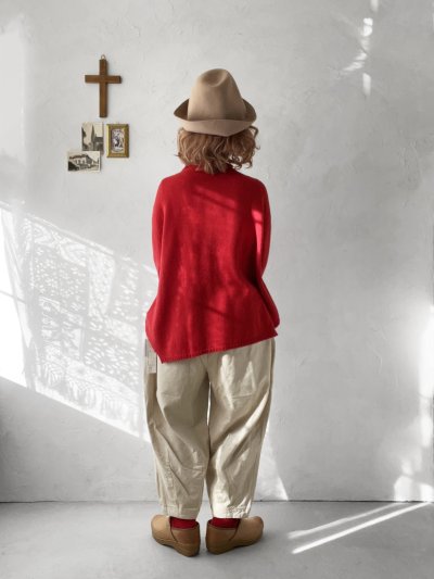 画像10: SO／くるりんポケットプルオーバー・レッド