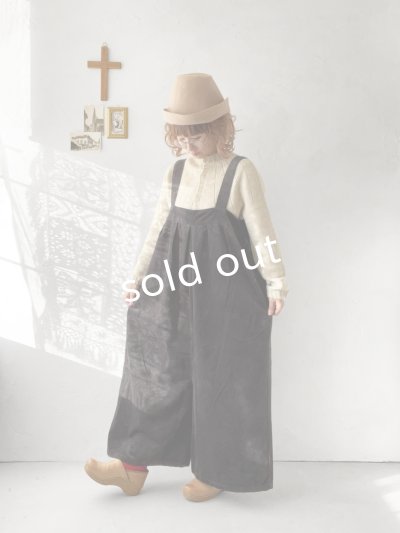 画像15: SO／綾コーデュロイサロペット・チャコール