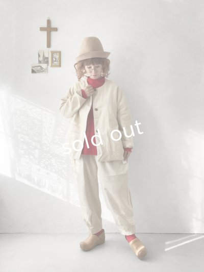 画像10: SO／綾コーデュロイカーブパンツ・カーキ