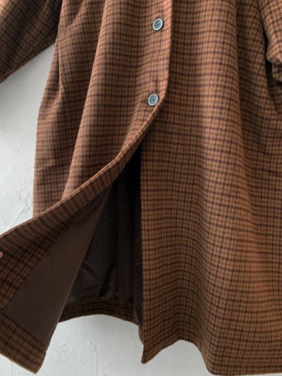 画像5: SO／ちび衿テーラードコート・ガンクラブチェック