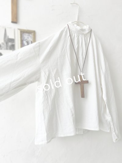 画像7: SO／重なり衿の2wayブラウス・オフ