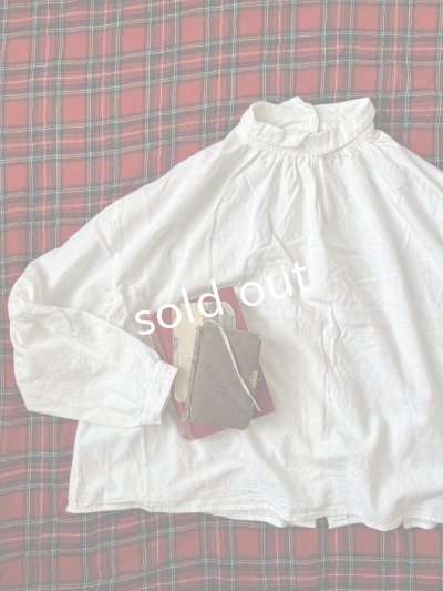 画像2: SO／重なり衿の2wayブラウス・オフ