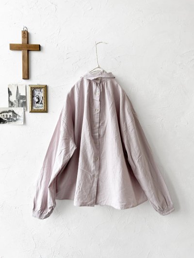 画像6: SO／重なり衿の2wayブラウス・ライトピンク