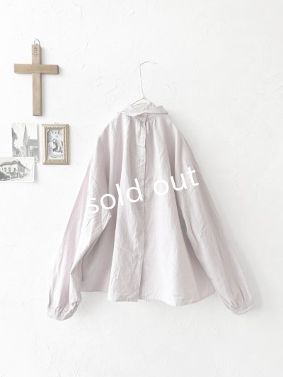 画像6: SO／重なり衿の2wayブラウス・ライトピンク