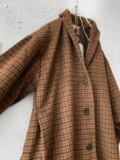 画像3: SO／ちび衿テーラードコート・ガンクラブチェック