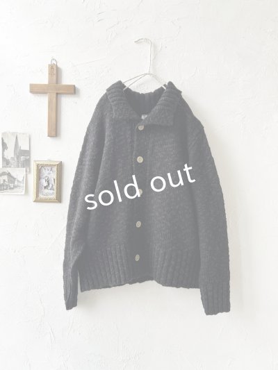 画像4: SO／スラブニットカーディガン・ブラック