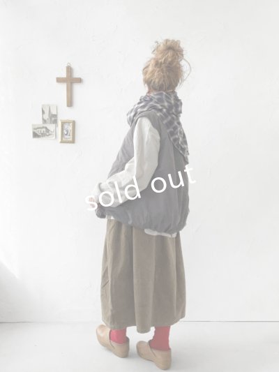 画像12: SO／ふわふわキルティングベスト・キナリ