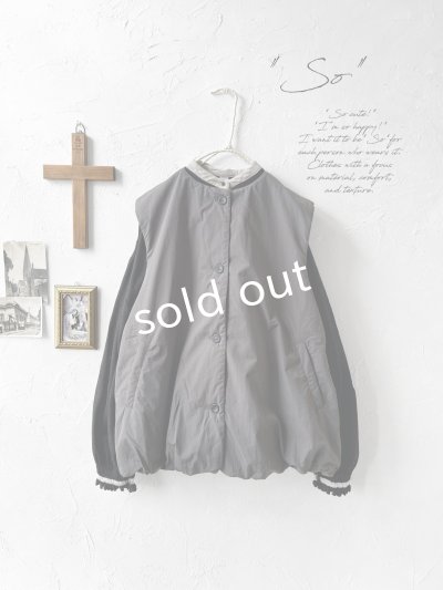 画像2: SO／ふわふわキルティングベスト・スミクロ