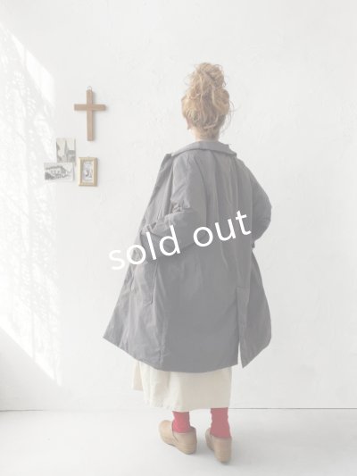 画像11: SO／ふわふわ中綿キルティングコート・ベージュ