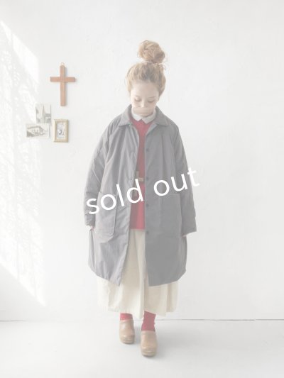 画像14: SO／ふわふわ中綿キルティングコート・キナリ