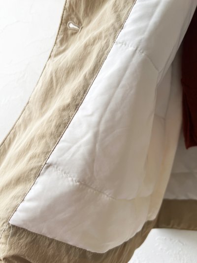 画像4: SO／ふわふわキルティングコート・ベージュ