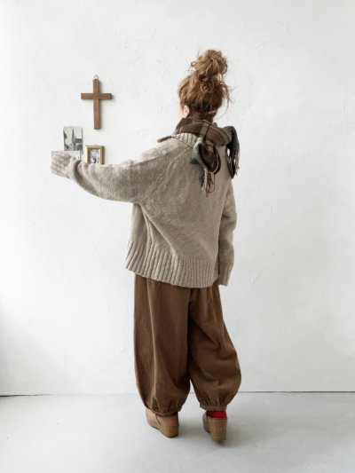 画像10: SO／スラブニットカーディガン・ブラック