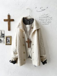 SO／スラブニットカーディガン・キナリ