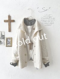 SO／スラブニットカーディガン・キナリ