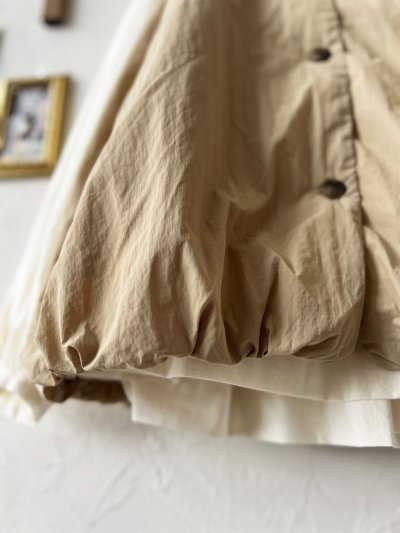 画像3: SO／ふわふわキルティングベスト・べージュ