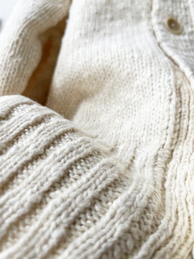 画像11: SO／スラブニットカーディガン・ブラック