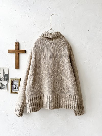 画像9: SO／スラブニットカーディガン・ベージュ
