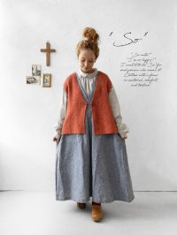 SO／シェットリノピン付きベスト・オレンジ