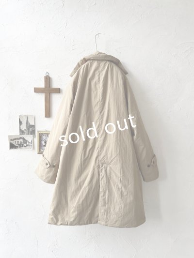 画像8: SO／ふわふわ中綿キルティングコート・ベージュ