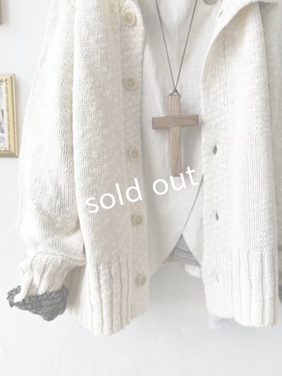 画像3: SO／スラブニットカーディガン・キナリ