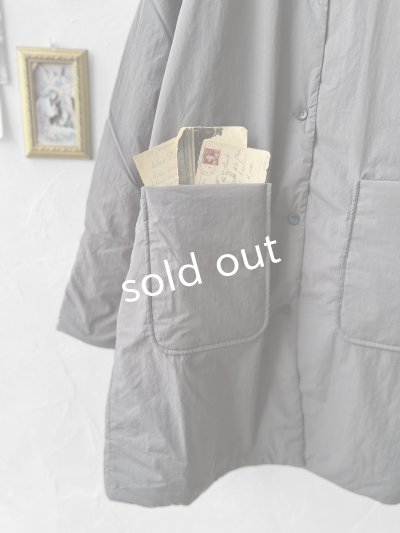 画像5: SO／ふわふわ中綿キルティングコート・スミクロ