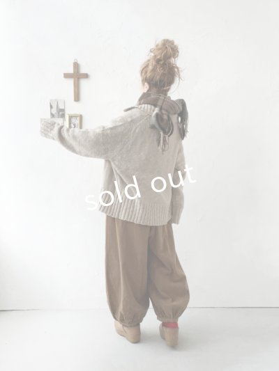 画像15: SO／スラブニットカーディガン・キナリ