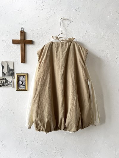 画像7: SO／ふわふわキルティングベスト・べージュ