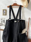 画像4: MARCHE' DE SOEUR／ハックルベリーパンツ・ヴィンテージブラック (4)
