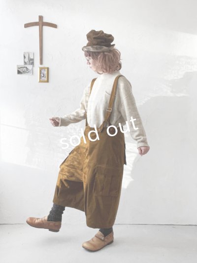 画像19: MARCHE' DE SOEUR／ハックルベリーパンツ・ボタニカルコールテン