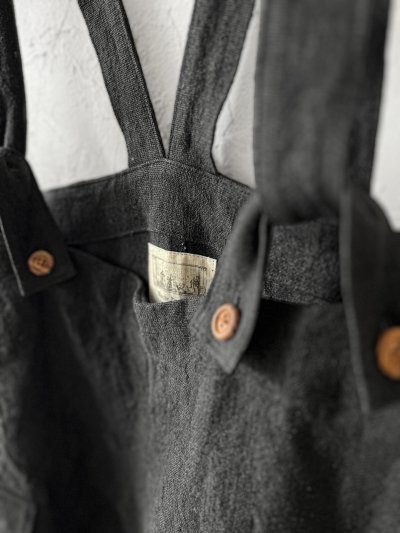 画像4: MARCHE' DE SOEUR／ハックルベリーパンツ・ヴィンテージブラック