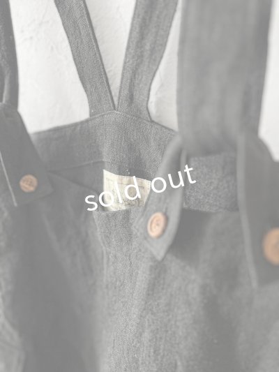 画像4: MARCHE' DE SOEUR／ハックルベリーパンツ・ヴィンテージブラック