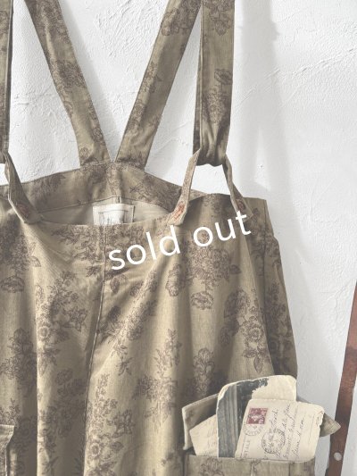 画像2: MARCHE' DE SOEUR／ハックルベリーパンツ・ボタニカルコールテン