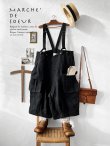 画像3: MARCHE' DE SOEUR／ハックルベリーパンツ・ヴィンテージブラック (3)