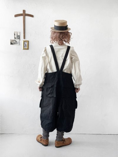 画像15: MARCHE' DE SOEUR／ハックルベリーパンツ・ヴィンテージブラック