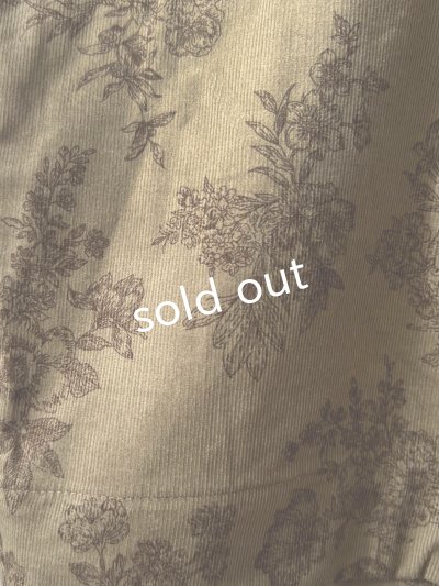 画像7: MARCHE' DE SOEUR／ハックルベリーパンツ・ボタニカルコールテン