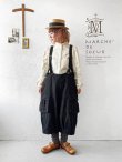 画像1: MARCHE' DE SOEUR／ハックルベリーパンツ・ヴィンテージブラック (1)