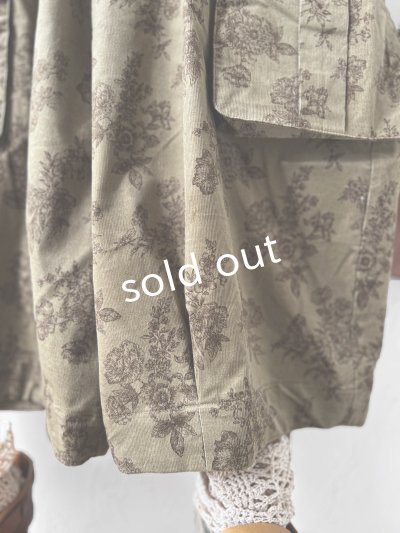 画像6: MARCHE' DE SOEUR／ハックルベリーパンツ・ボタニカルコールテン